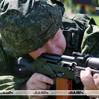 Занятия по огневой подготовке с военнослужащими нового пополнения 120 омбр