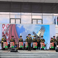 Праздник с военными музыкантами