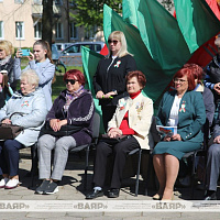 В Гродно прошла акция «Белые журавли», посвященная 80-летию Великой Победы