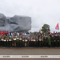 Торжественное закрытие республиканского финала военно патриотической игры «Зарничка»