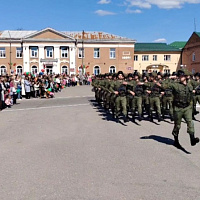 В Лепеле прошёл парад войск Заслоновского гарнизона	