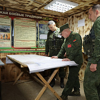 Генерал-майоры Павел Муравейко и Леонид Касинский посетили районы выполнения задач в ходе ССУ