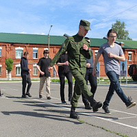 Открытие военно-полевых сборов в Бобруйске