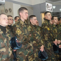 Экскурсия для военнослужащих