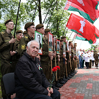 Почтили память погибших минутой молчания