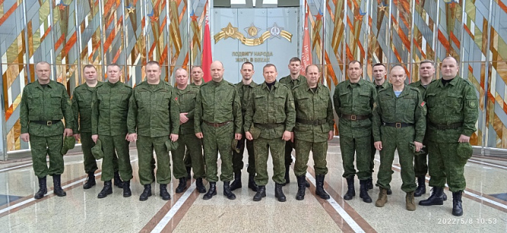 Военнообязанные прибыли на учебный сбор