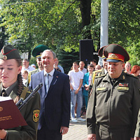 Присягнули на верность Родине 