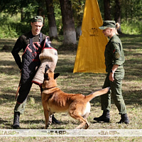 Оболь встречает «Марш Победы»