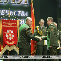 Торжественное собрание в Гродненском гарнизоне