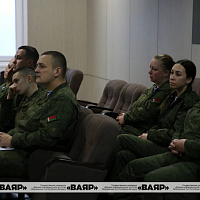 Делегат VII Всебелорусского народного собрания выступил перед военнослужащими 147 зрп