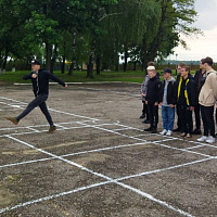 Военно-полевые сборы с учащимися 10-х классов школ города Бреста