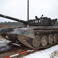 На танкодроме – горячая пора