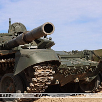 Контрольные стрельбы танкистов 6 омбр