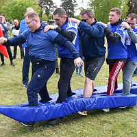Спортивный праздник, приуроченный ко Дню Победы, состоялся в 72 ОУЦ