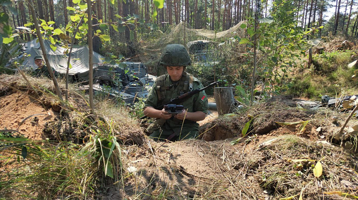 В рамках полевого выхода 