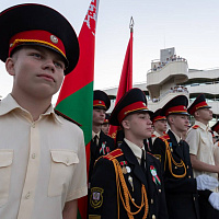 Торжественная церемония открытия военно-патриотической смены «Историческая память поколений»