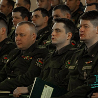 Генерал-лейтенант Александр Вольфович провёл встречу с офицерами Брестского гарнизона
