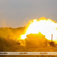 Военнослужащие танкового подразделения 19 омбр выполнили упражнение контрольных стрельб