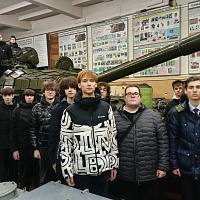 Профориентационную работу провели представители военно-технического факультета в БНТУ