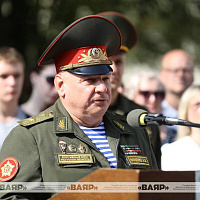 Принятие Военной присяги курсантами-первокурсниками военно-технического факультета в БНТУ