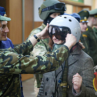 Военная академия принимает гостей 