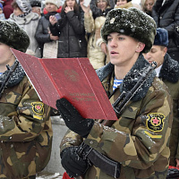 Клятва на верность Отечеству в Брестской крепости