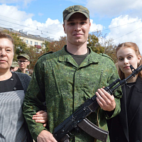Студенты гомельских вузов приняли Военную присягу 
