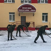 Курсанты не остались в стороне