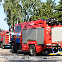 В 557-й инженерной бригаде Западного оперативного командования прошло совместное пожарно-тактическое учение