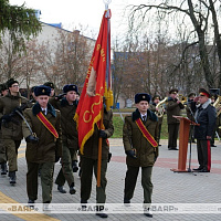 Памятник артиллеристам открыли в Минске