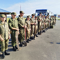 Военнослужащие 30 ождбр выехали в Лельчицы помогать ликвидировать последствия непогоды