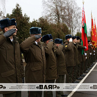 Торжественный ритуал принятия Военной присяги в Жодино