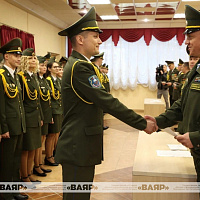 На факультете повышения квалификации и переподготовки кадров ВА РБ прошел 35-й выпуск офицеров