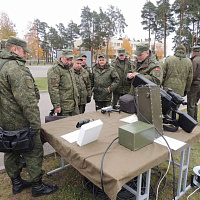 Показное инструкторско-методическое занятие по организации службы войск