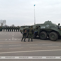 Новую технику получили военнослужащие 38 одшбр