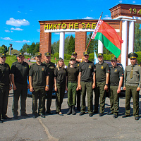 Военнослужащие Бобруйского гарнизона приняли участие в акции «Дорогами славы»