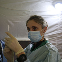 Белорусские медики продолжают работу в полевом госпитале в Сирии 