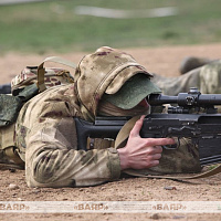 На полигоне Уручье завершилось состязание «Снайперский рубеж»