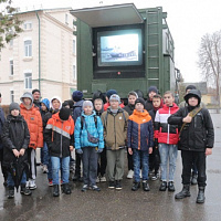 В рамках патриотического воспитания