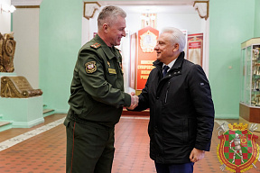 Сергей Рачков посетил Минское суворовское военное училище