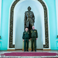 В гостях у минских суворовцев