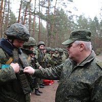 На полигоне Лепельский завершилось боевое слаживание подразделений военнообязанных