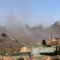 В рамках бригадного тактического учения