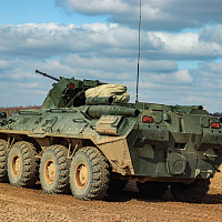 Гвардейцы 120 омбр совершенствуют свои навыки на полигоне Осиповичский