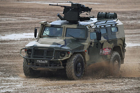 На вооружение спецназа ЮВО на Кубани поступили модернизированные бронеавтомобили «Тигр-М»