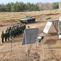 Сбор по боевой подготовке военнослужащих прошел в учебном центре Военной академии