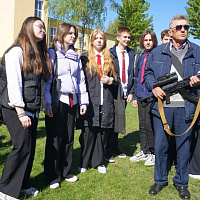 Брестские десантники принимают гостей