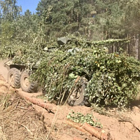 Учатся гвардейцы