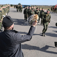 Торжественные мероприятия на полигонах