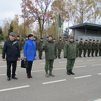  В кинологическом центре Вооружённых Сил состоялось чествование военнослужащих срочной военной службы